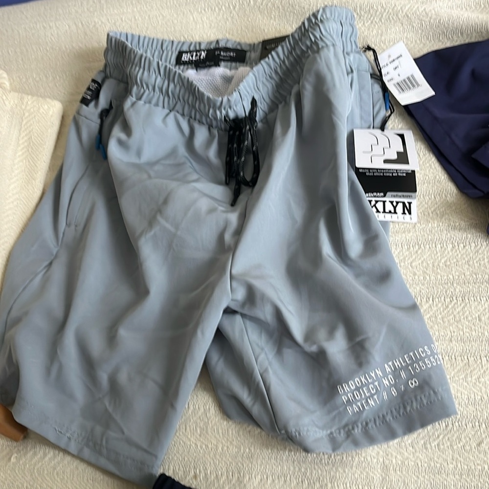 Boys/ men's small activewear / running shorts. Grey